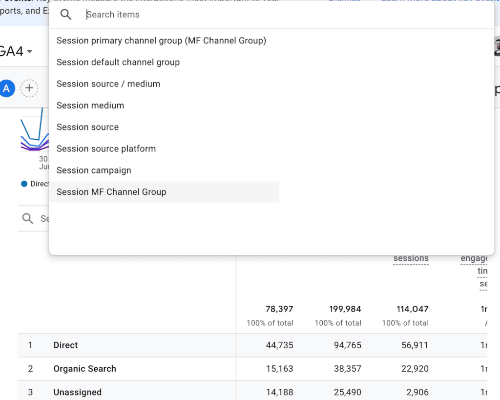 using UTM parameters in Google Analytics 4 Acquisition report