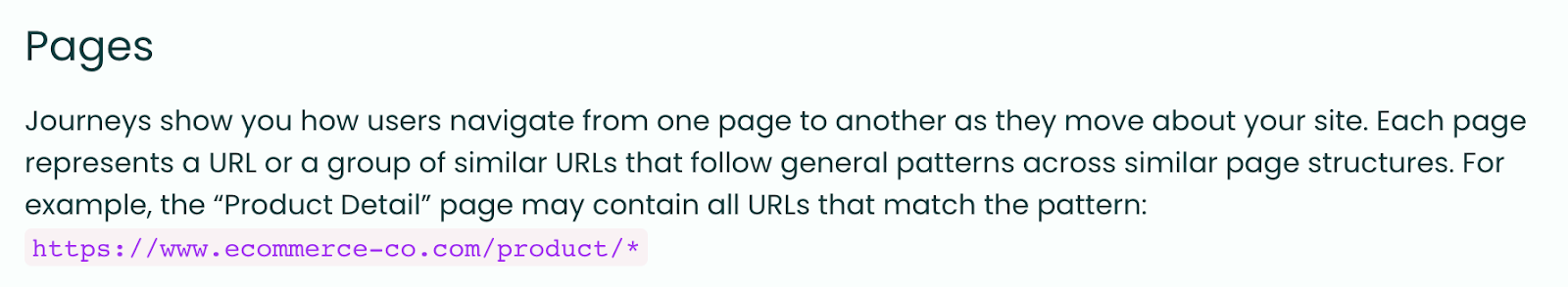 Definition of Pages