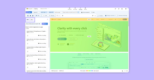Clarity’s AI-powered Predictive Heatmaps