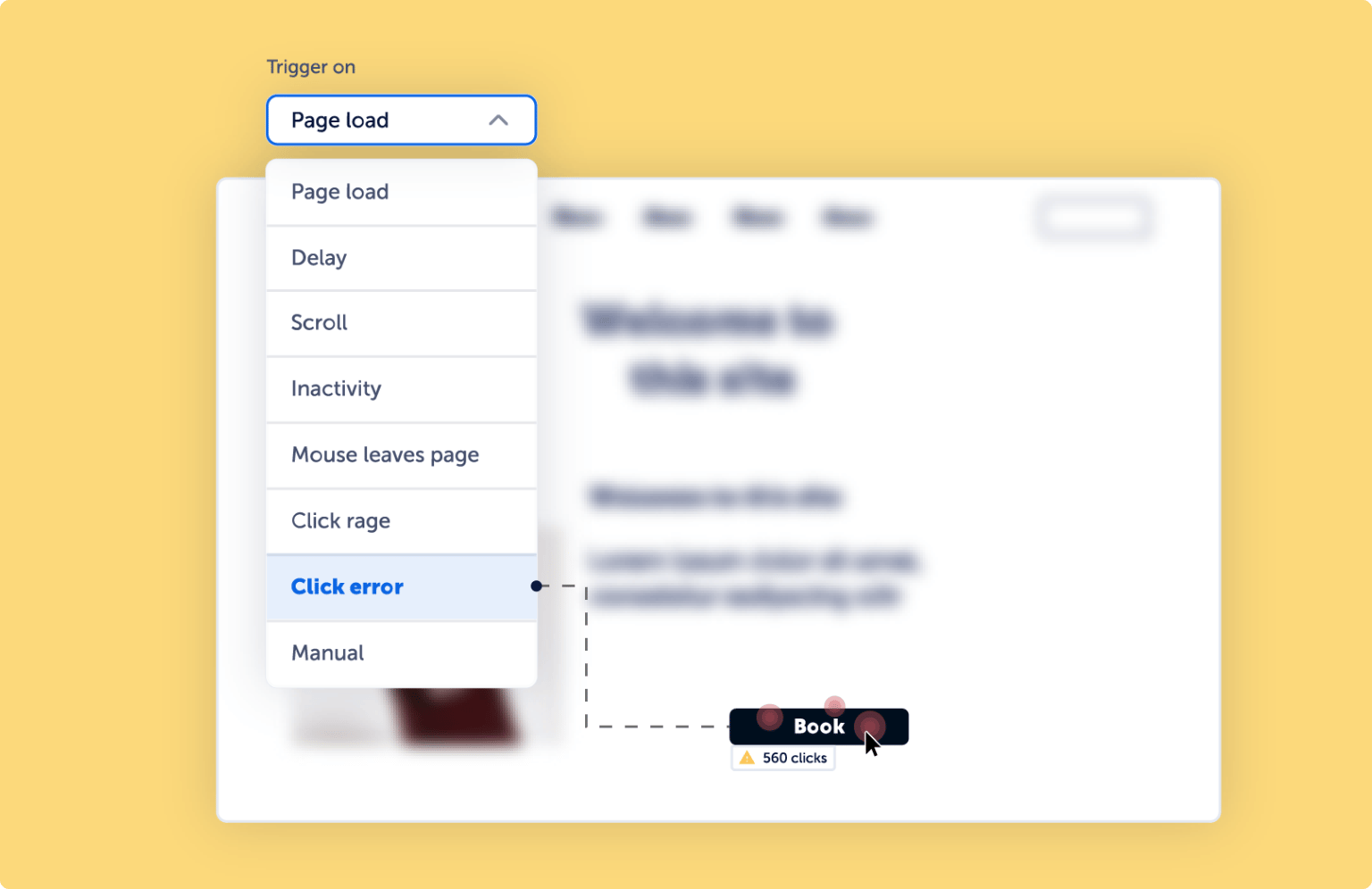 Mouseflow's Feedback Tool