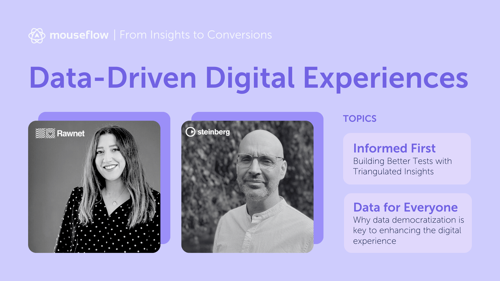 From Insights to Conversion Data-Driven Digital Experience Featured Image