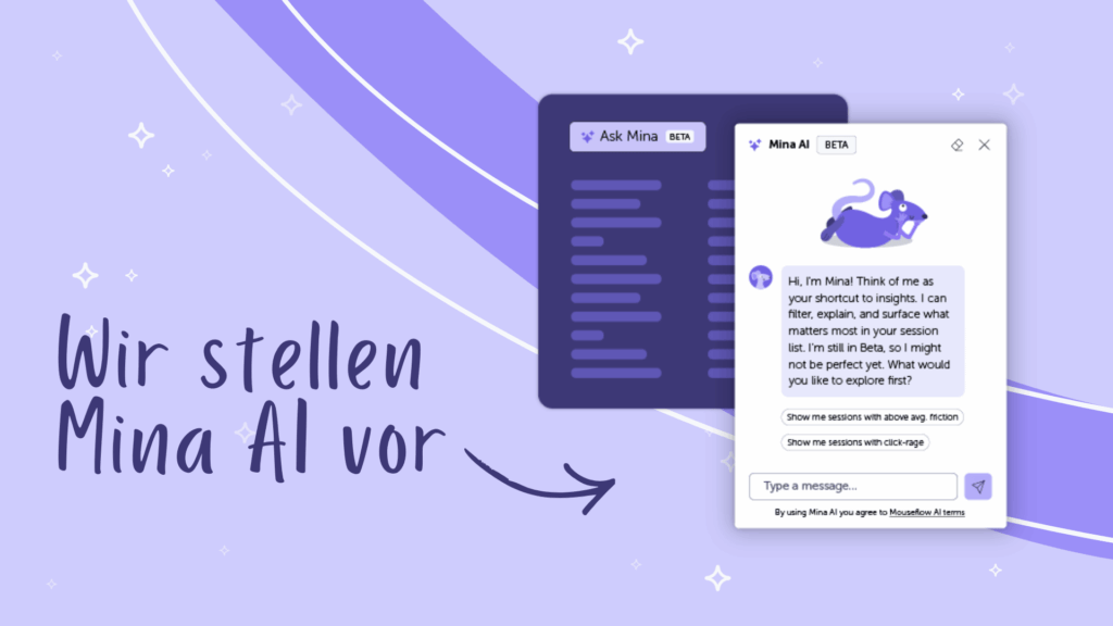 Mina AI Launch Header Image German