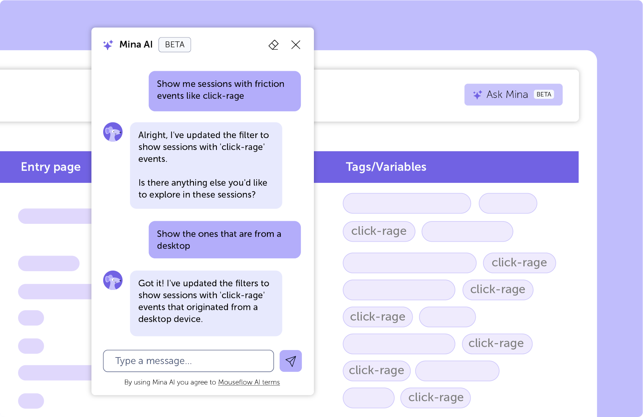 Mina AI - Use Case 2 (Quickly spot the sessions)